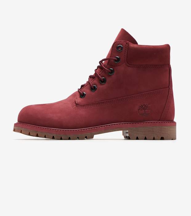 Top Seller Timberland 6IN  WATERPROOF BOOT Junior’s - BURGUNDY NUBUCK