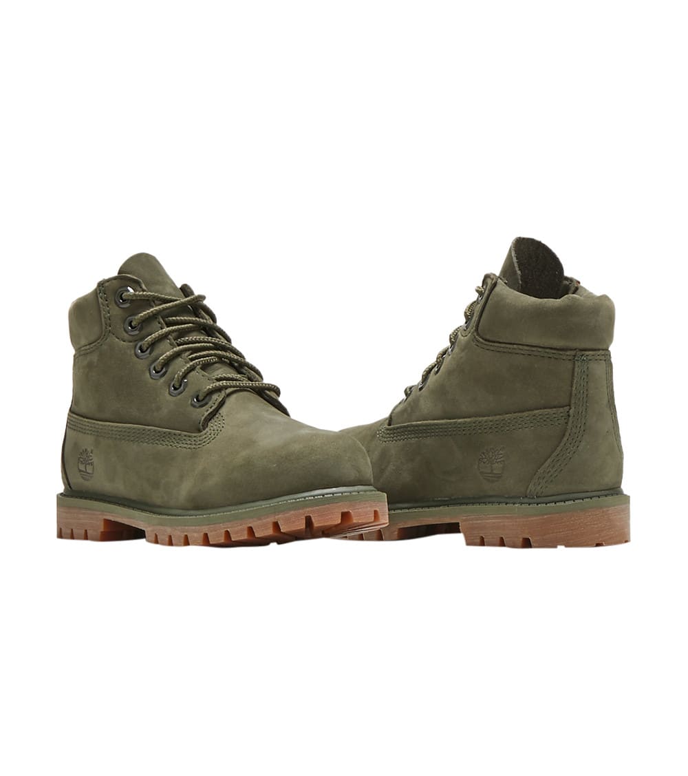 Top Seller Timberland PREMIUM 6IN WATERPROOF BOOT Toddler’s - DARK GREEN NUBUCK