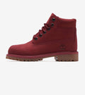 Top Seller Timberland 6IN PREM WATERPROOF Youth’s - BURGUNDY NUBUCK