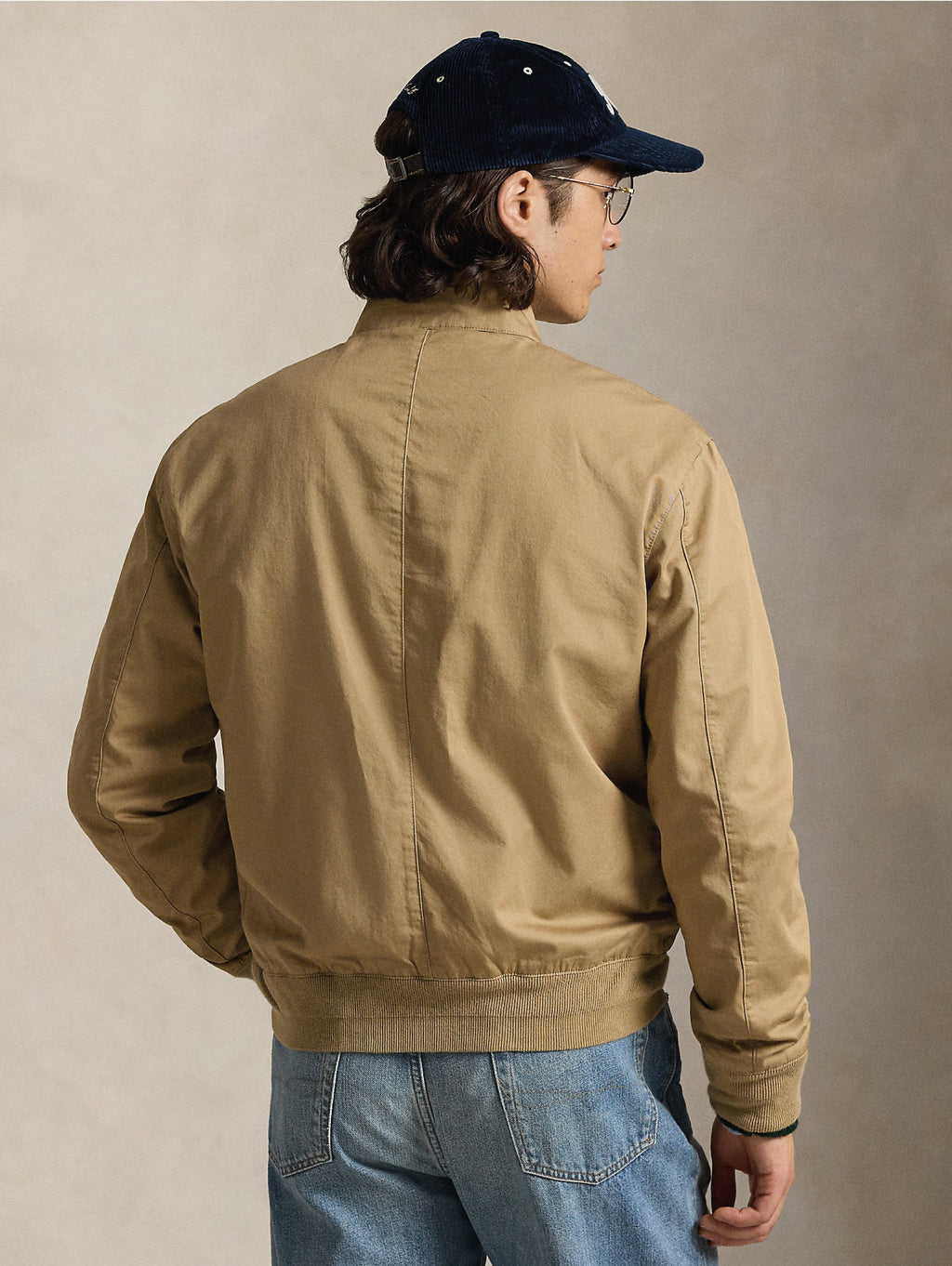 2026 New Arrival Giacca Sportiva in Twill di cotone Beige