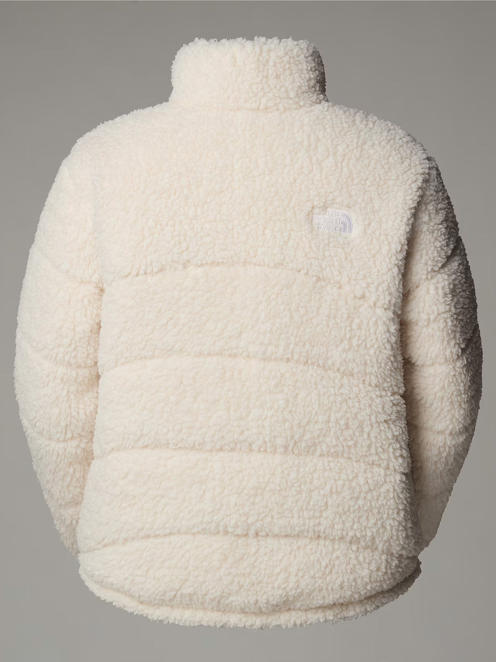 2026 New Arrival Giacca in Pile a Pelo Lungo Bianco