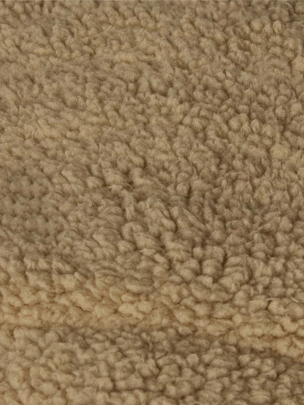 2026 New Arrival Giacca da Uomo in Pile a Pelo Lungo Beige