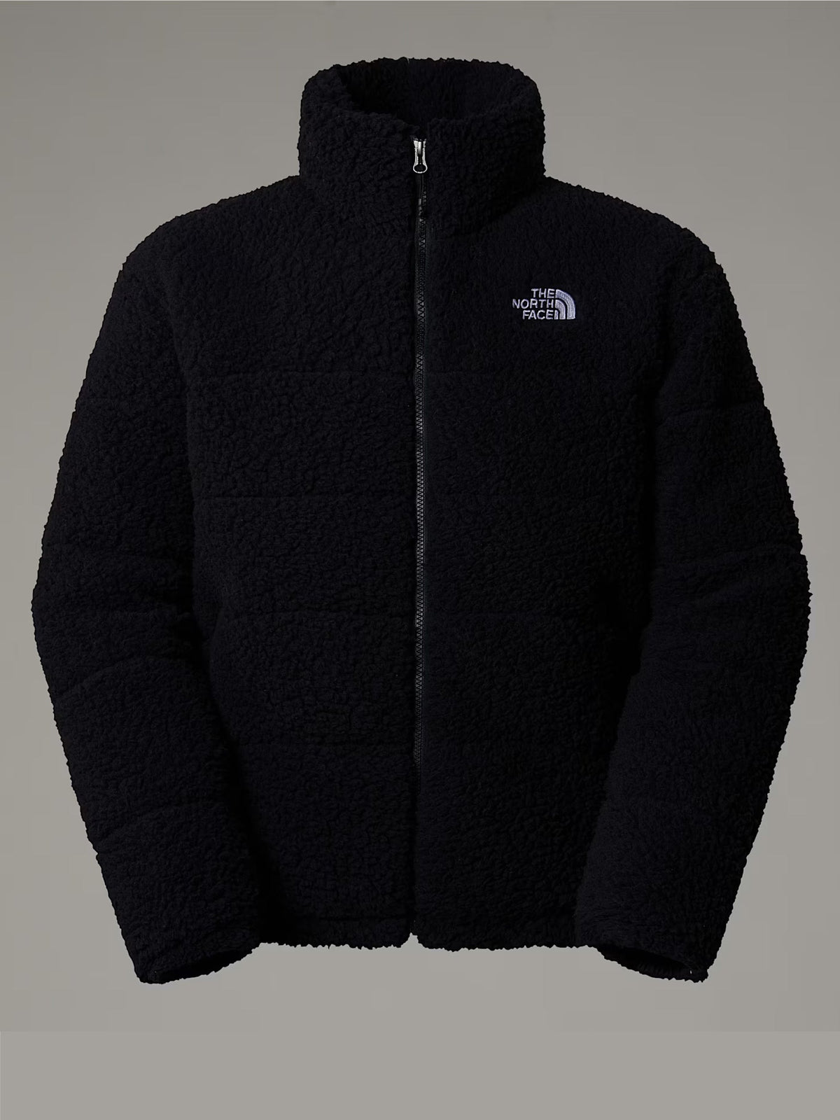 2026 New Arrival Giacca da Uomo in Pile a Pelo Lungo Nero