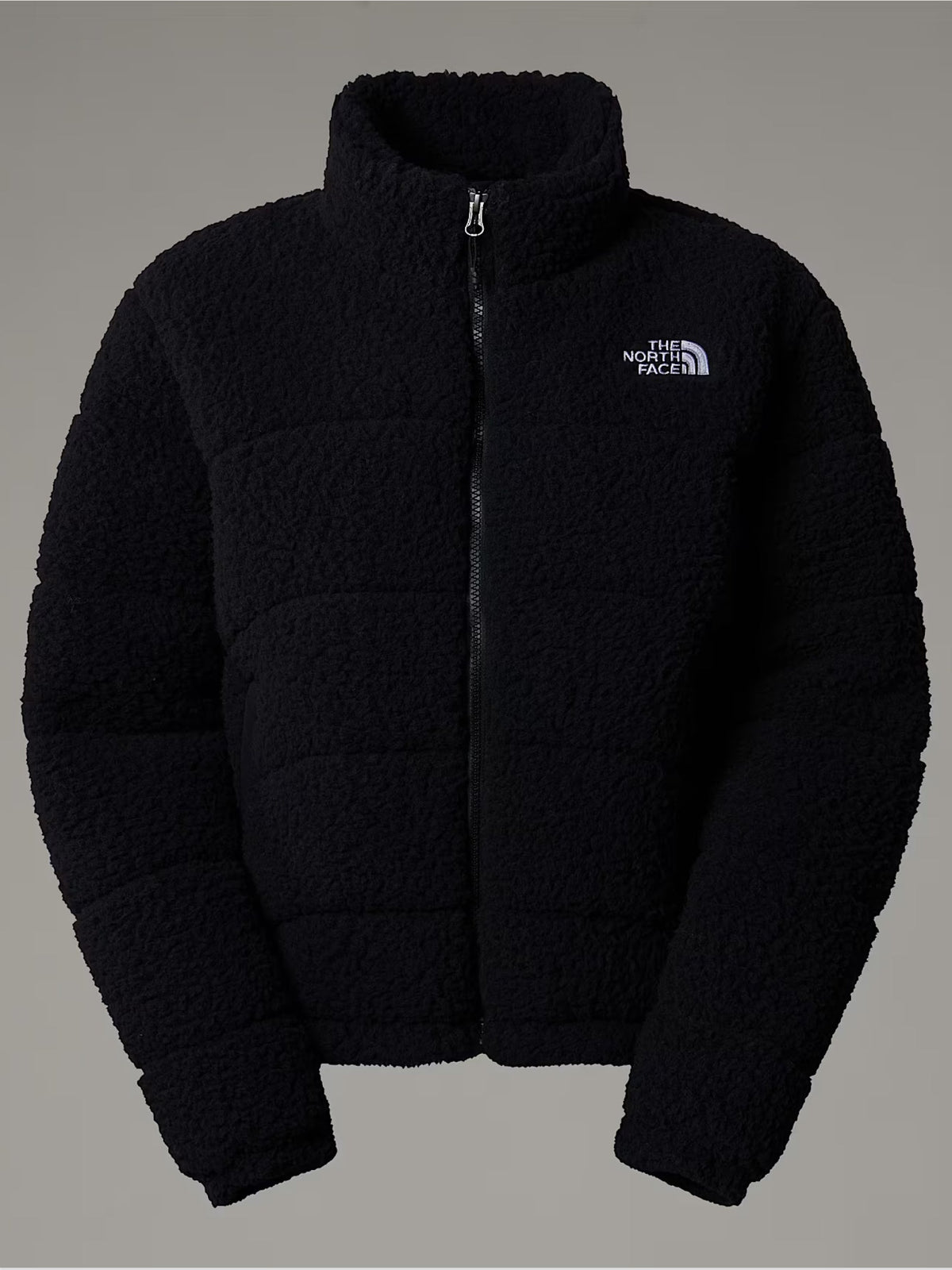 2026 New Arrival Giacca in Pile a Pelo Lungo Nero