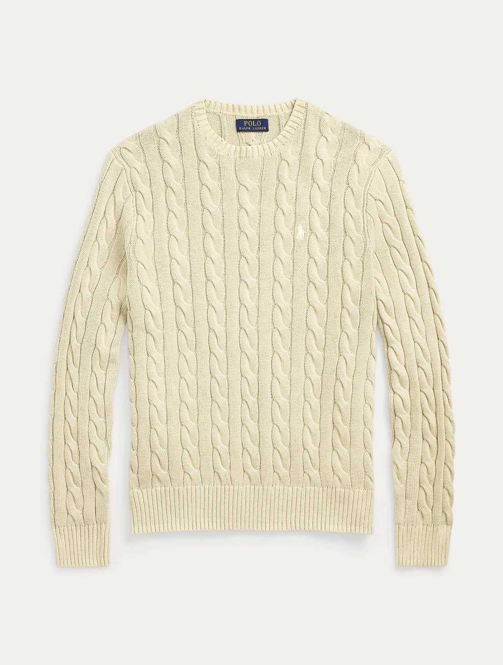 2026 New Arrival Maglione a Trecce Tinto in Capo Naturale
