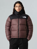 Giacca Retro Nuptse Squadrato da Donna Viola
