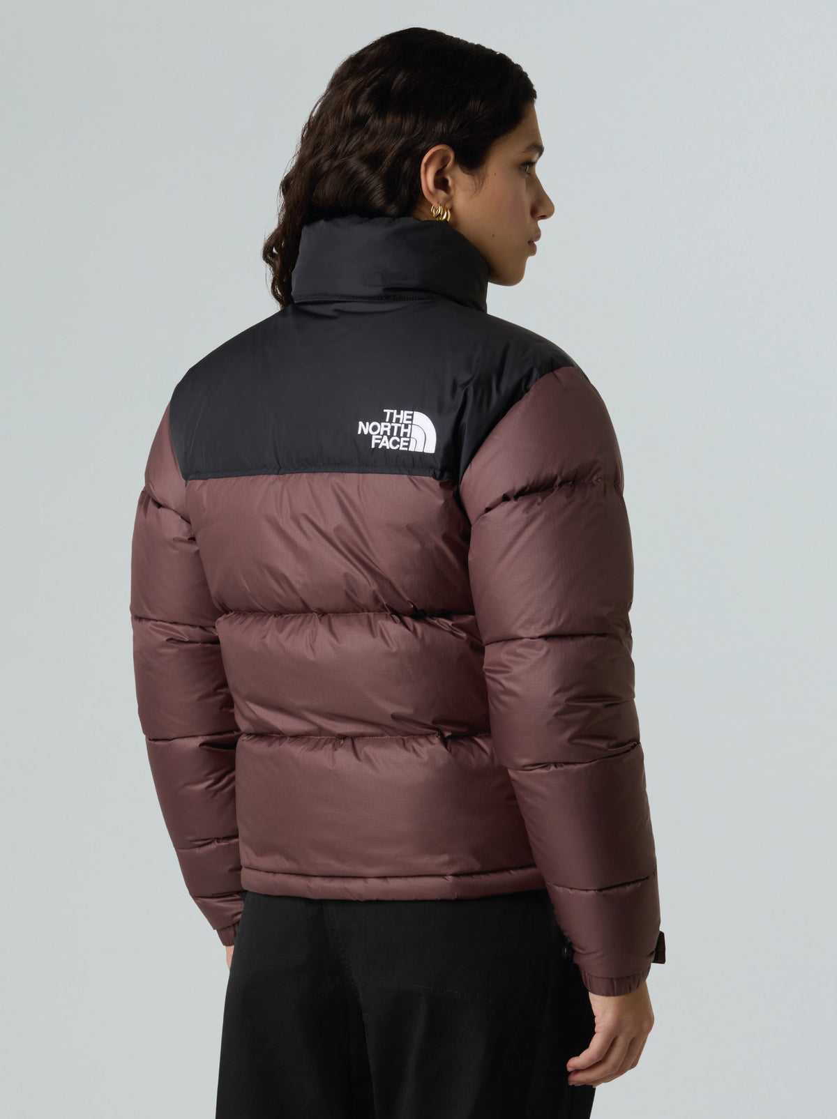 Giacca Retro Nuptse Squadrato da Donna Viola