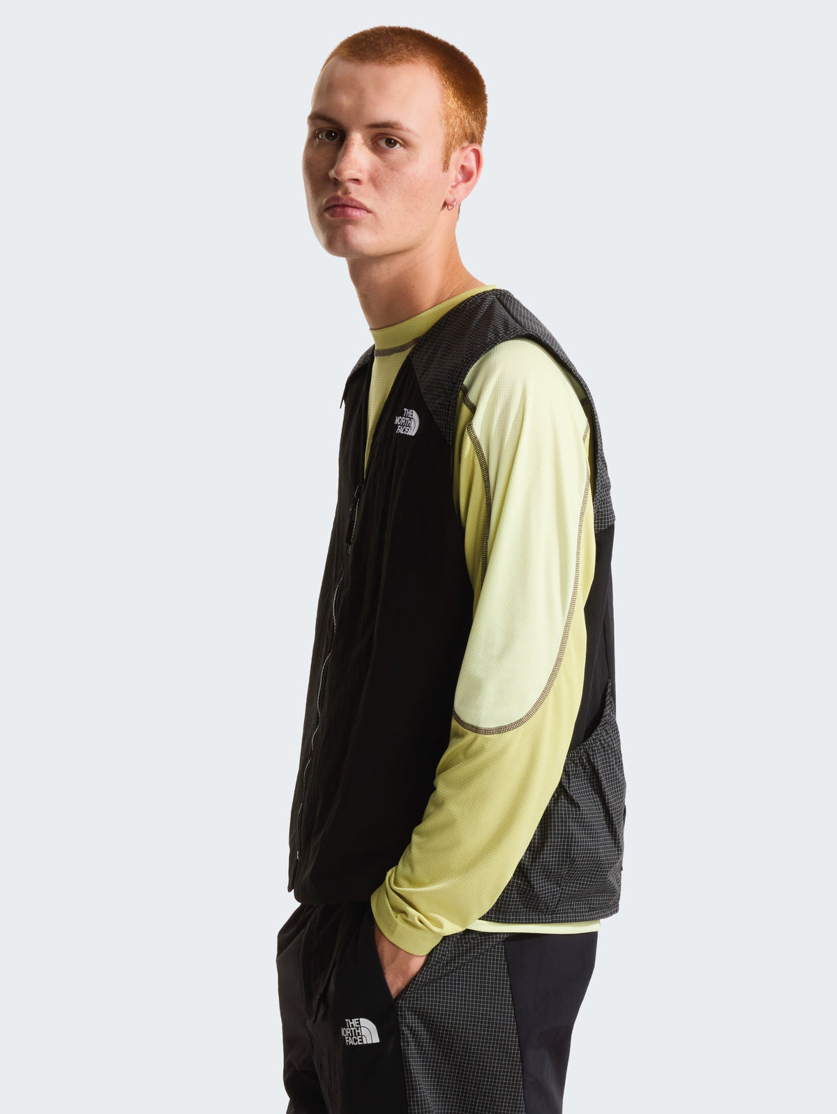 Gilet Leggero in Tessuto FlashDry Nero