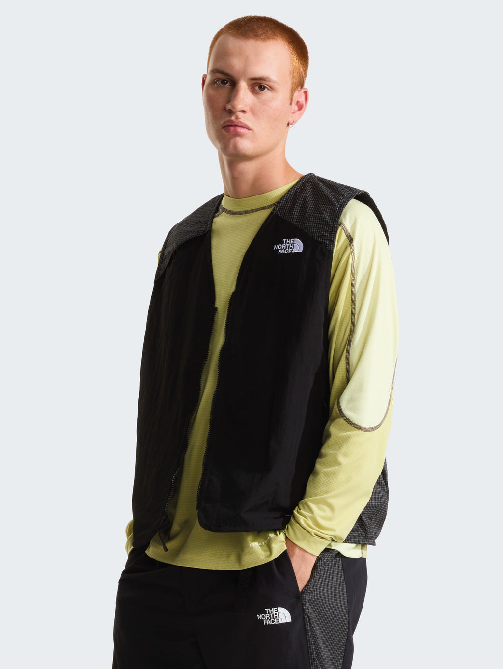 Gilet Leggero in Tessuto FlashDry Nero