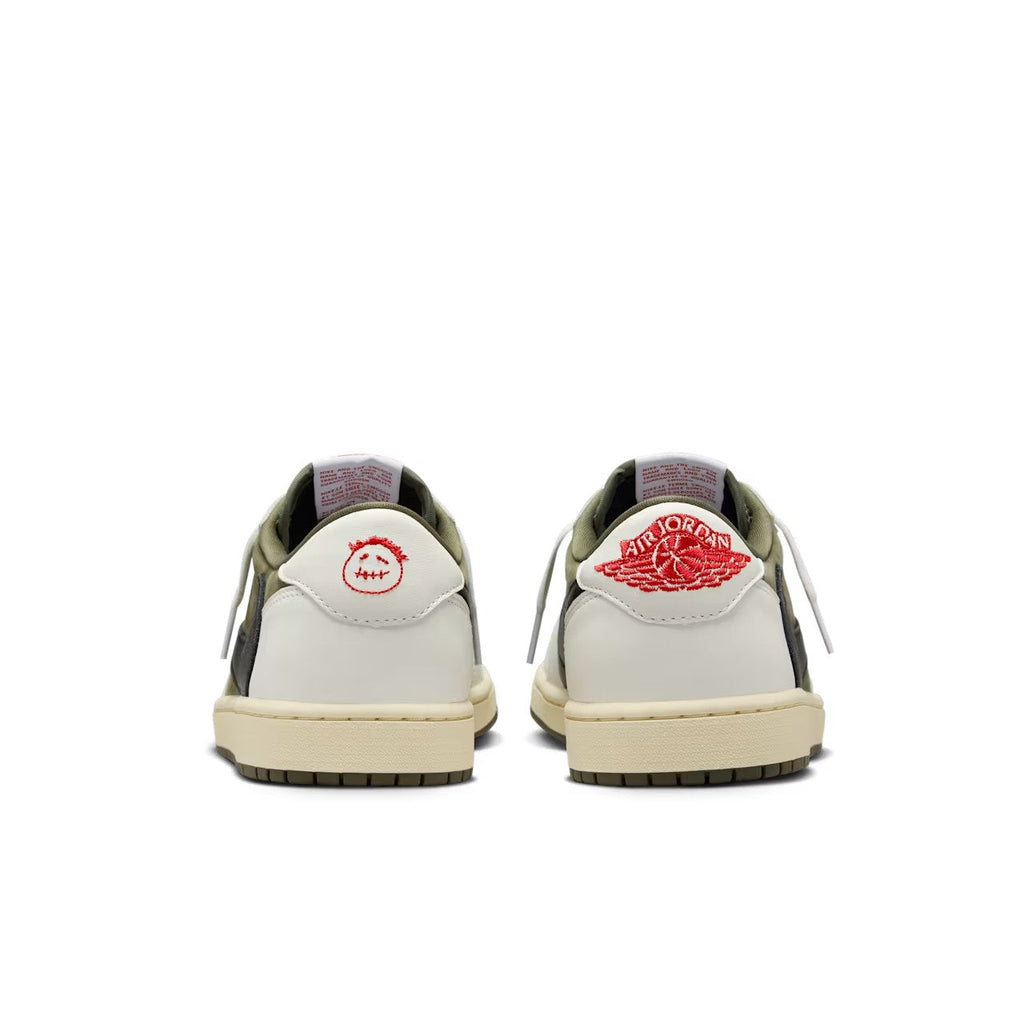 2026 New Arrival Travis Scott x Air Jordan 1 Low OG 'Medium Olive'