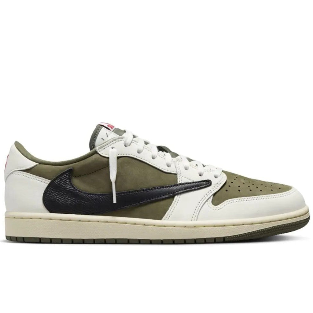 2026 New Arrival Travis Scott x Air Jordan 1 Low OG 'Medium Olive'