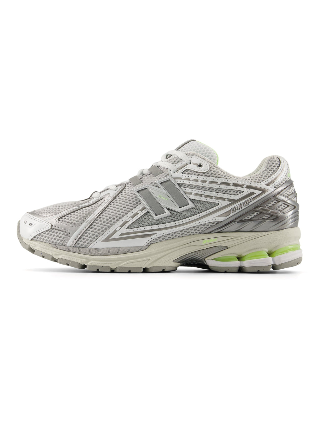 2026 New Arrival Sneakers Retr Running 1906R da Donna Argento/Fluo