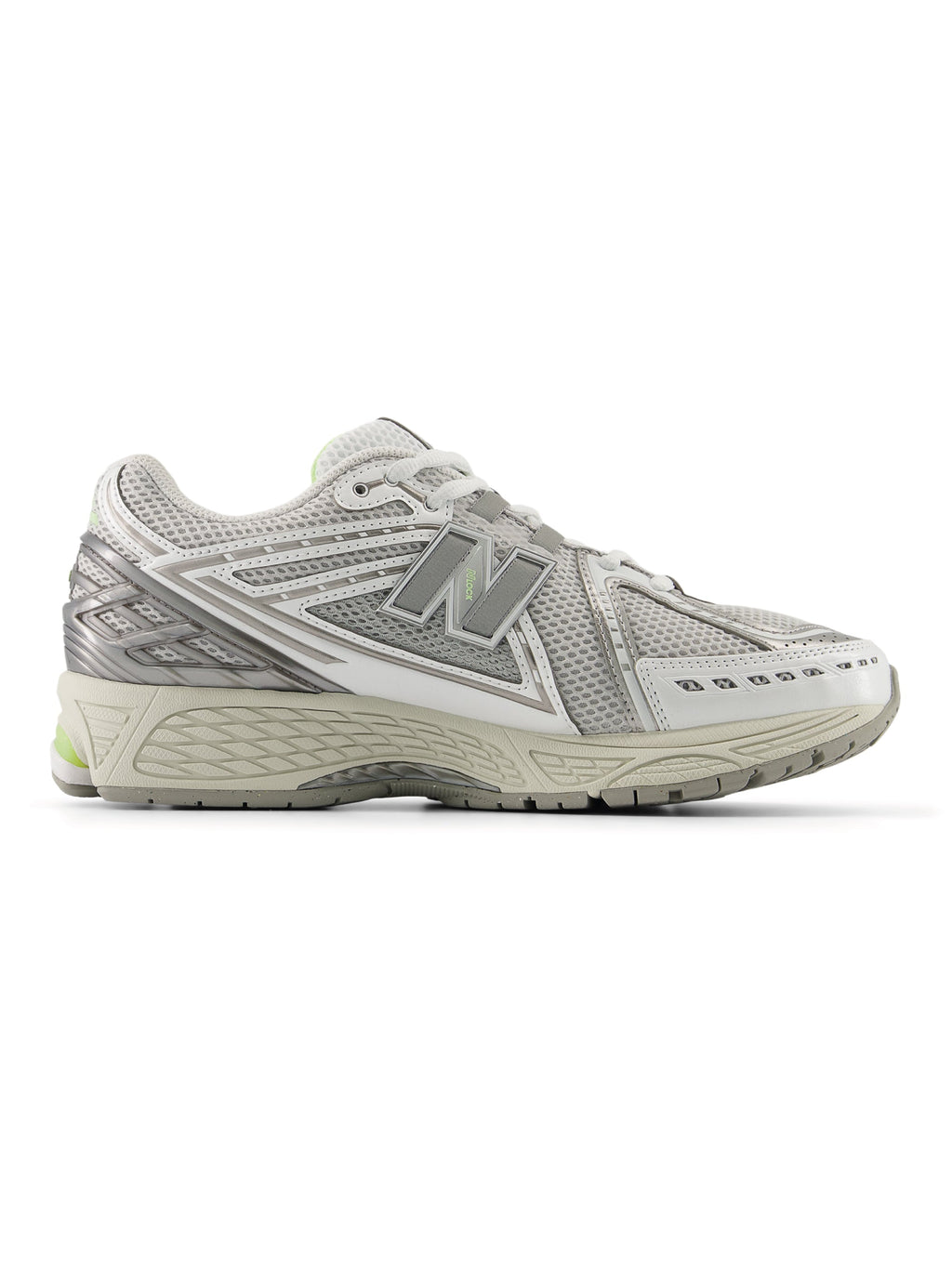 2026 New Arrival Sneakers Retr Running 1906R da Donna Argento/Fluo