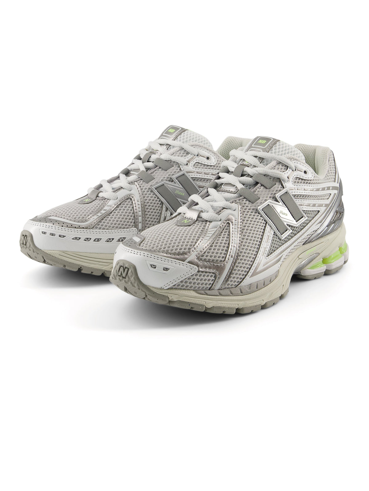 2026 New Arrival Sneakers Retr Running 1906R da Donna Argento/Fluo