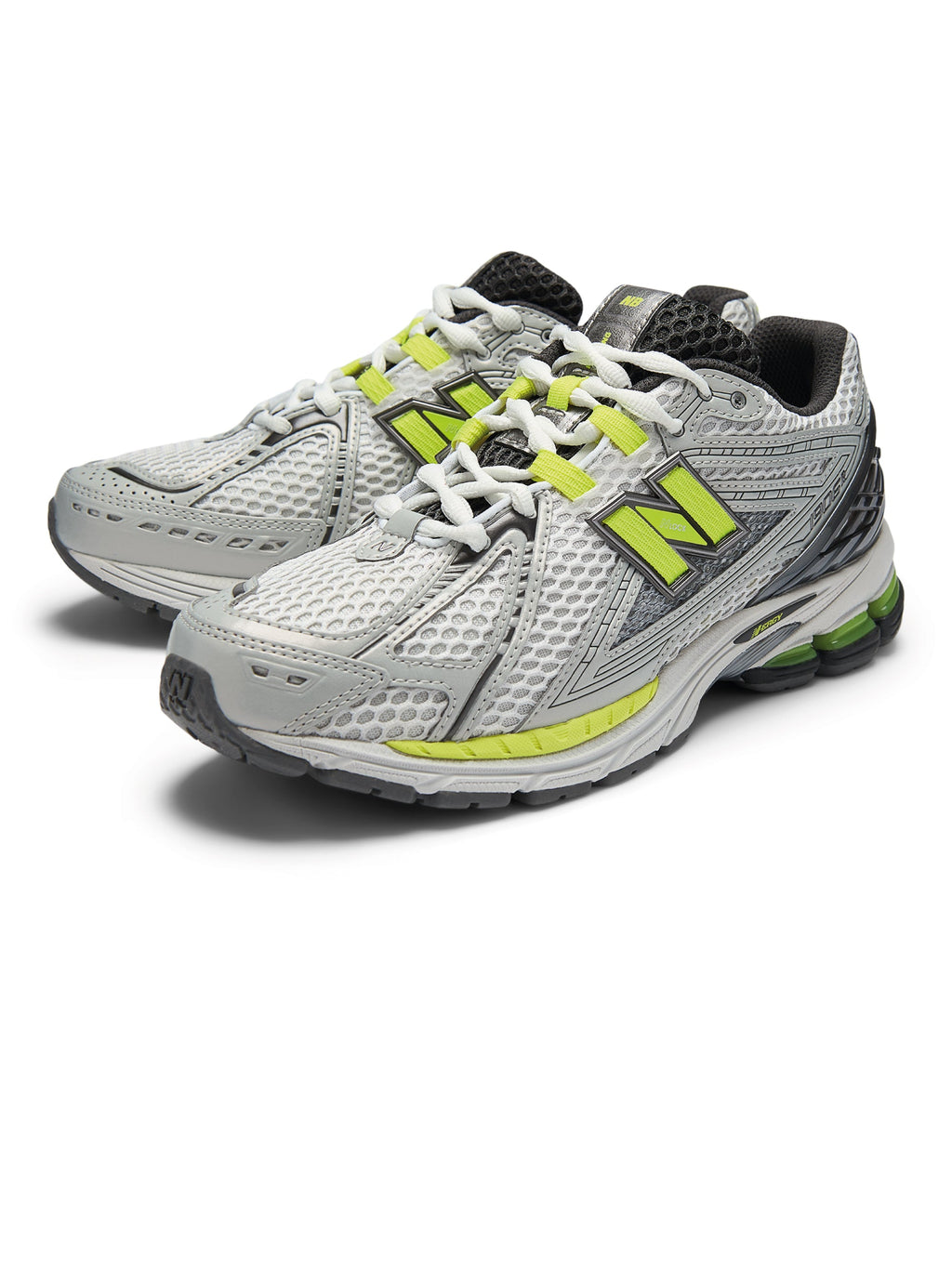 2026 New Arrival Sneakers Retr Running 1906 da Uomo Argento/Fluo