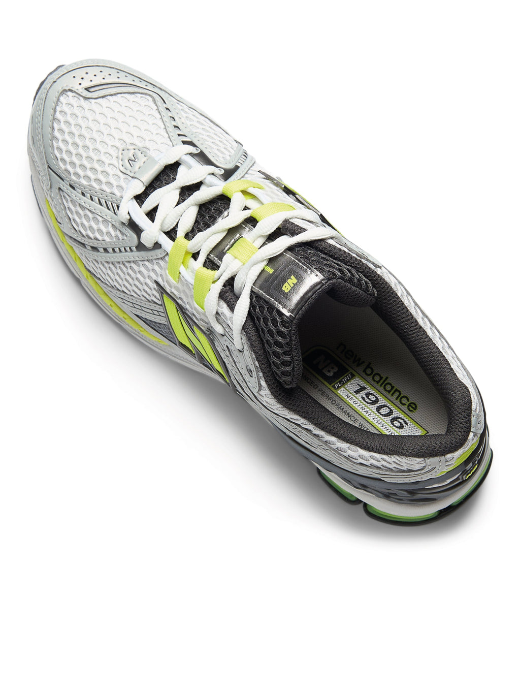 2026 New Arrival Sneakers Retr Running 1906 da Uomo Argento/Fluo