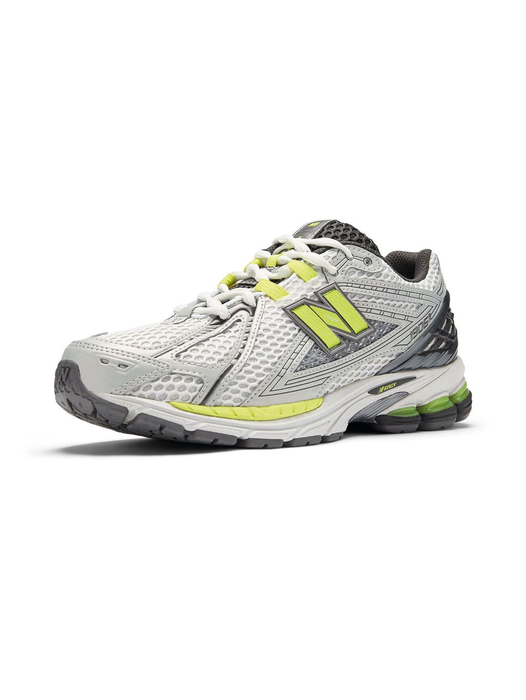 2026 New Arrival Sneakers Retr Running 1906 da Uomo Argento/Fluo