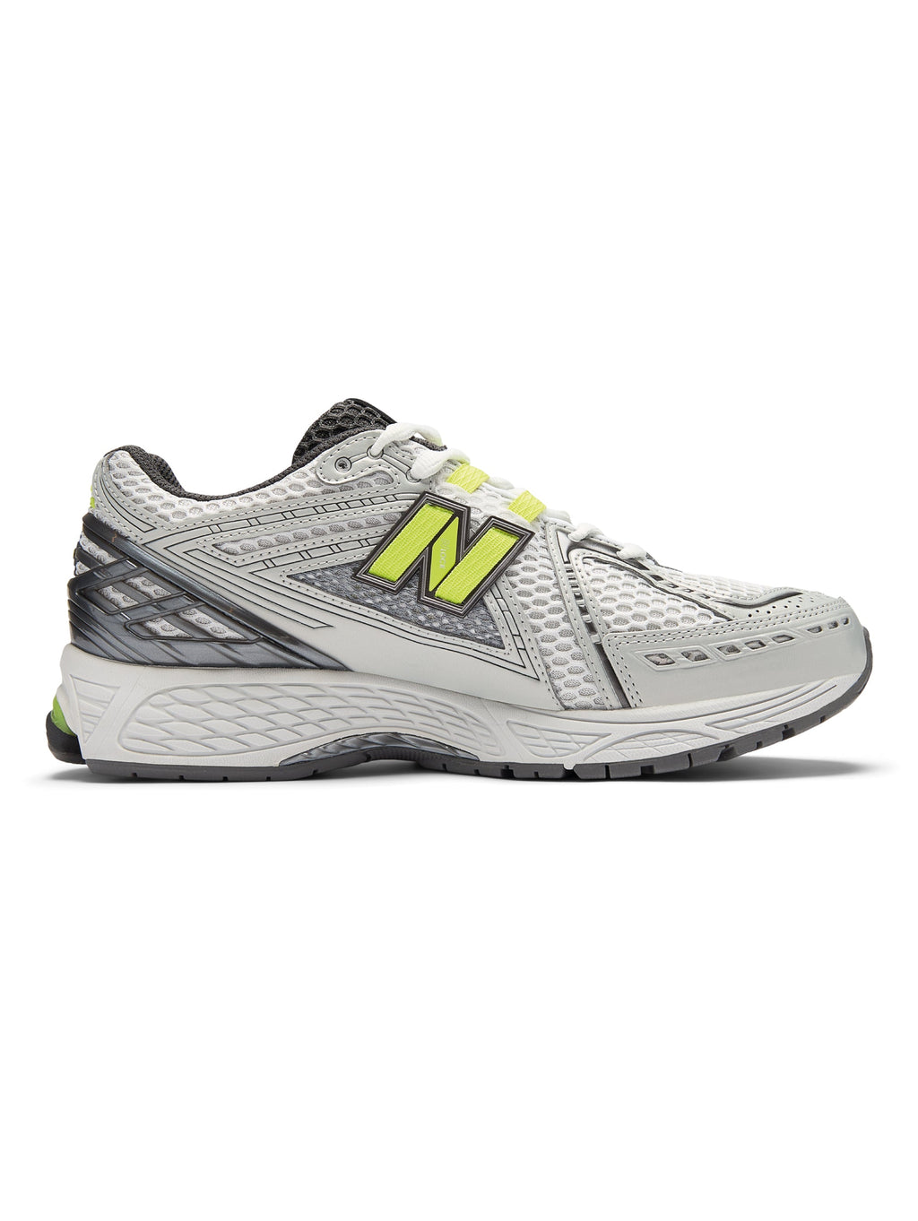 2026 New Arrival Sneakers Retr Running 1906 da Uomo Argento/Fluo