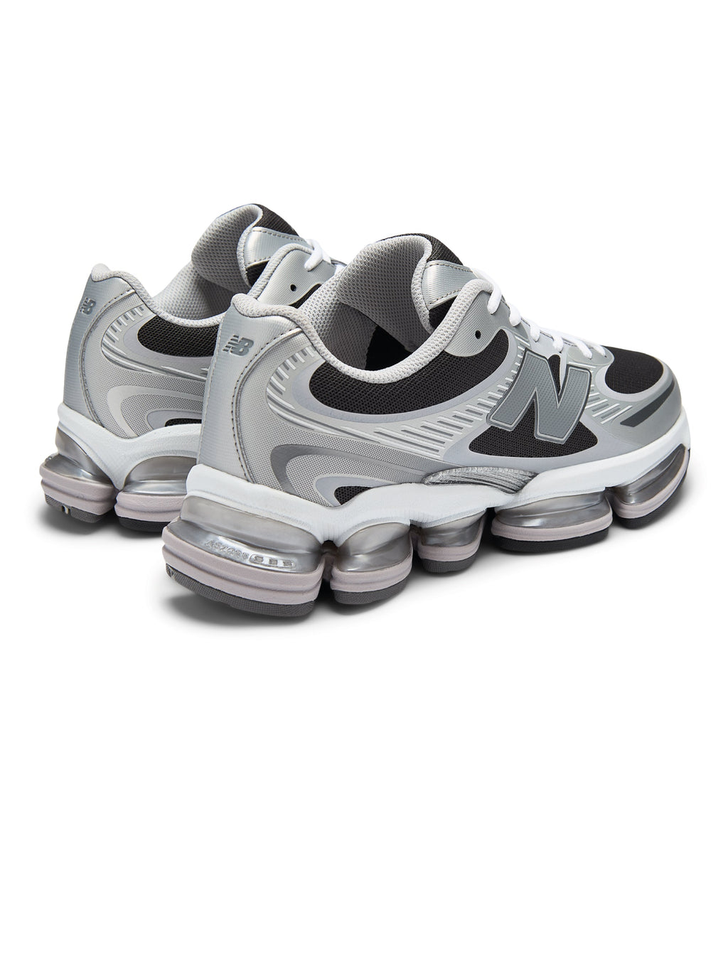 2026 New Arrival Sneakers 2000 con Ammortizzazione Abzorb Argento/Nero