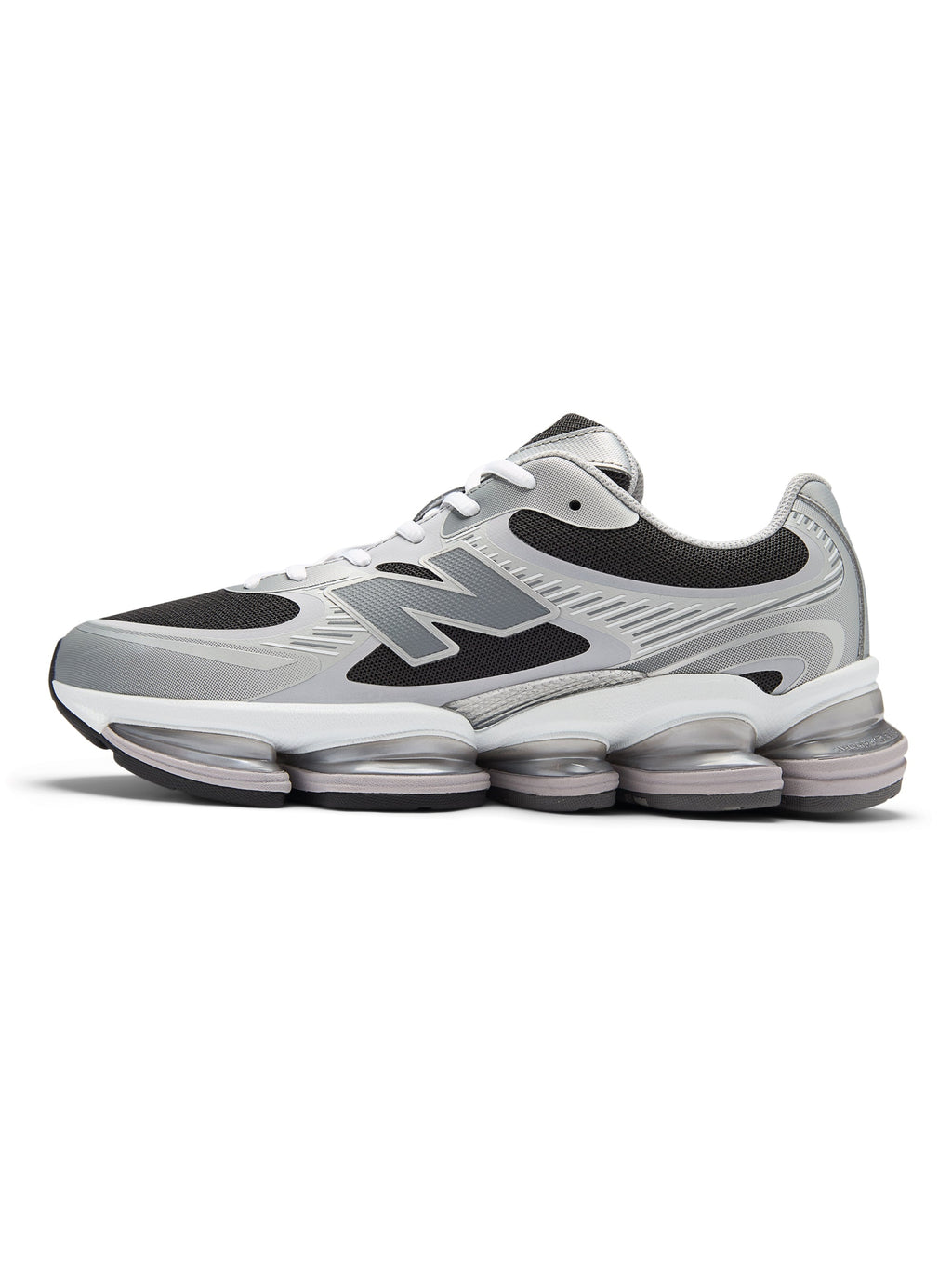 2026 New Arrival Sneakers 2000 con Ammortizzazione Abzorb Argento/Nero