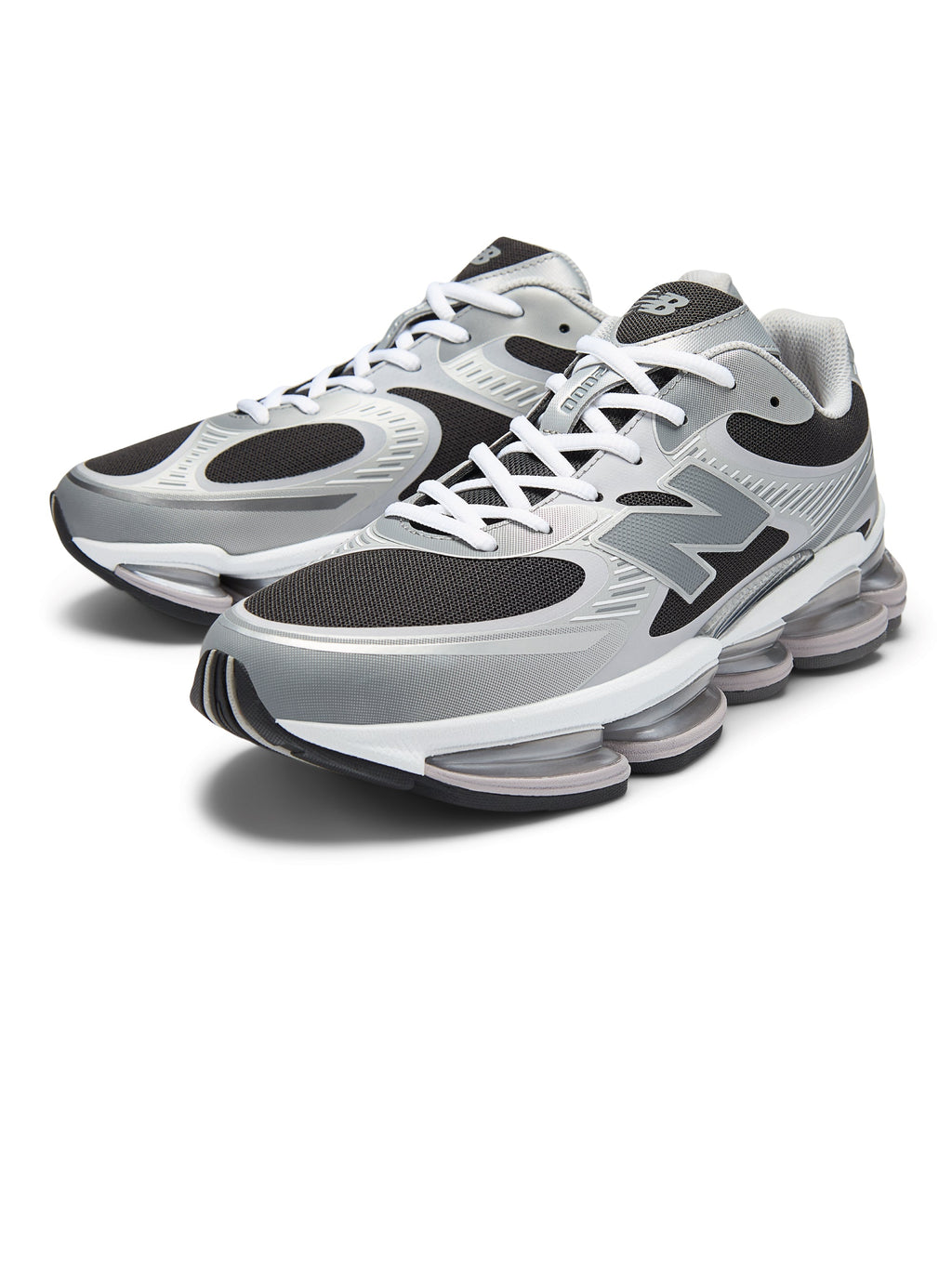 2026 New Arrival Sneakers 2000 con Ammortizzazione Abzorb Argento/Nero