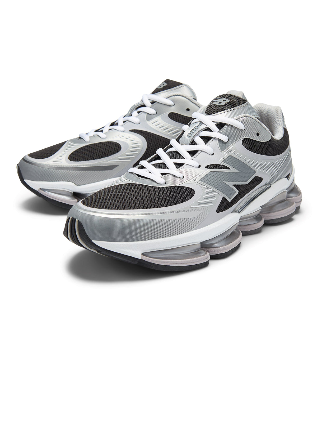 2026 New Arrival Sneakers 2000 con Ammortizzazione Abzorb Argento/Nero