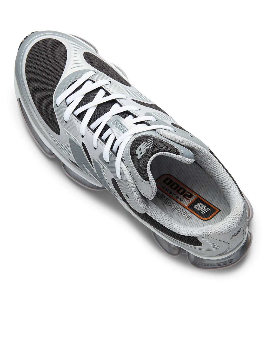 2026 New Arrival Sneakers 2000 con Ammortizzazione Abzorb Argento/Nero