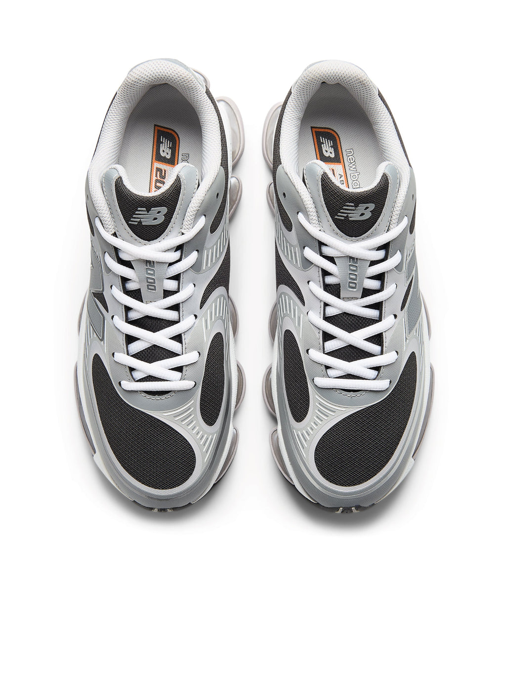2026 New Arrival Sneakers 2000 con Ammortizzazione Abzorb Argento/Nero