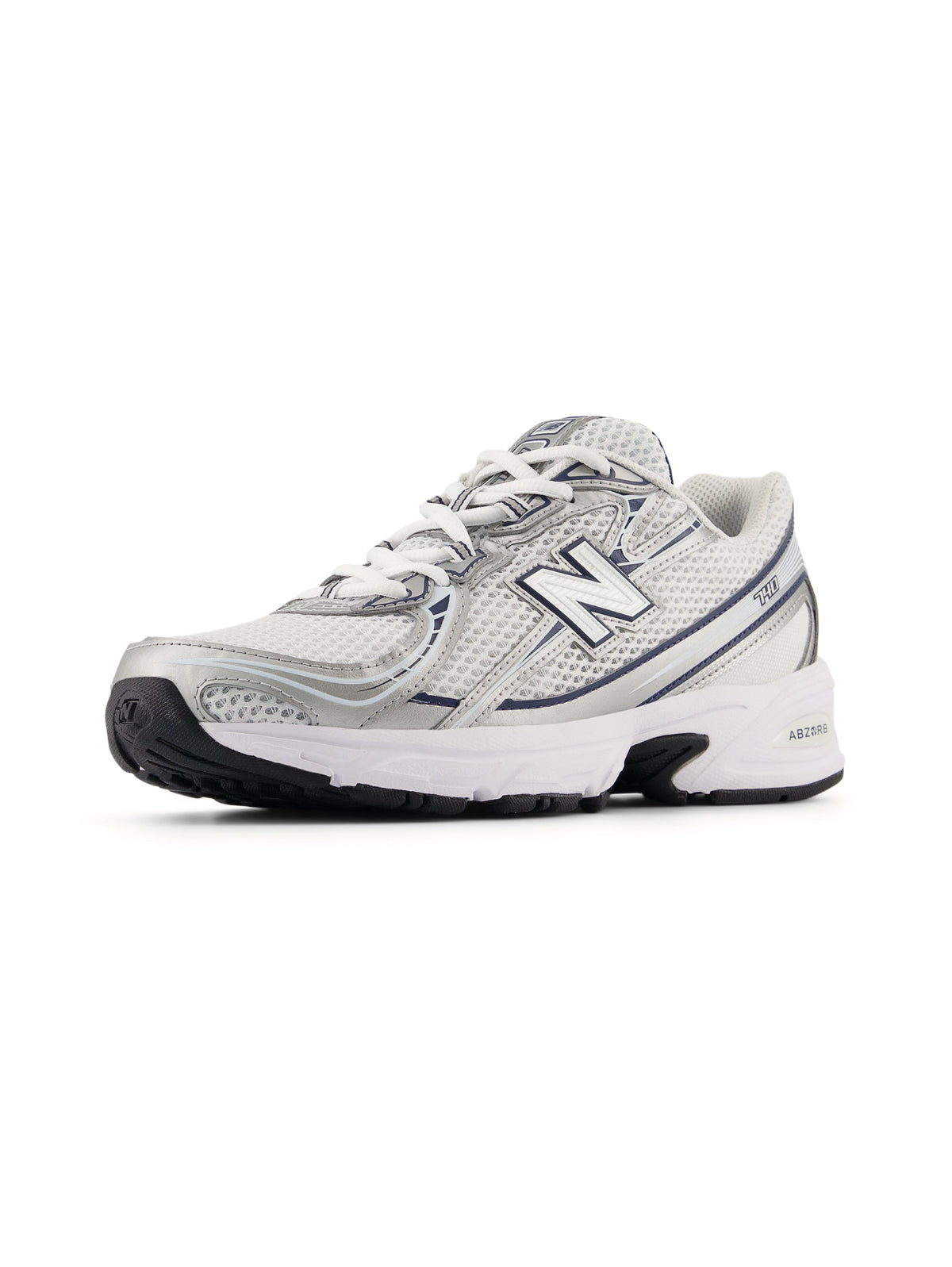 2026 New Arrival Sneakers Classica 740 Grigio/Bianco/Blu