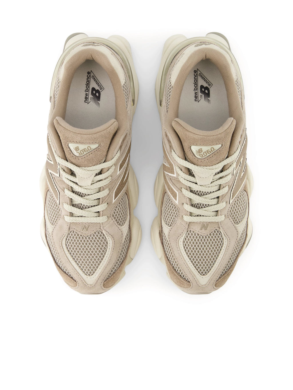 2026 New Arrival Sneakers da Donna Futuristica 9060 Beige