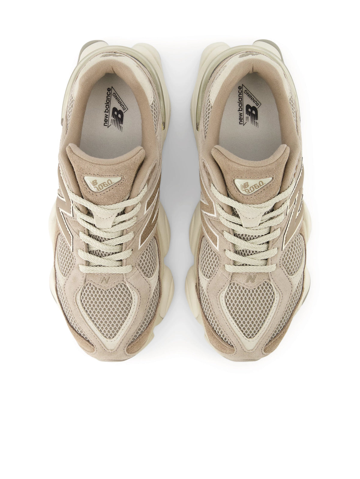 2026 New Arrival Sneakers da Donna Futuristica 9060 Beige