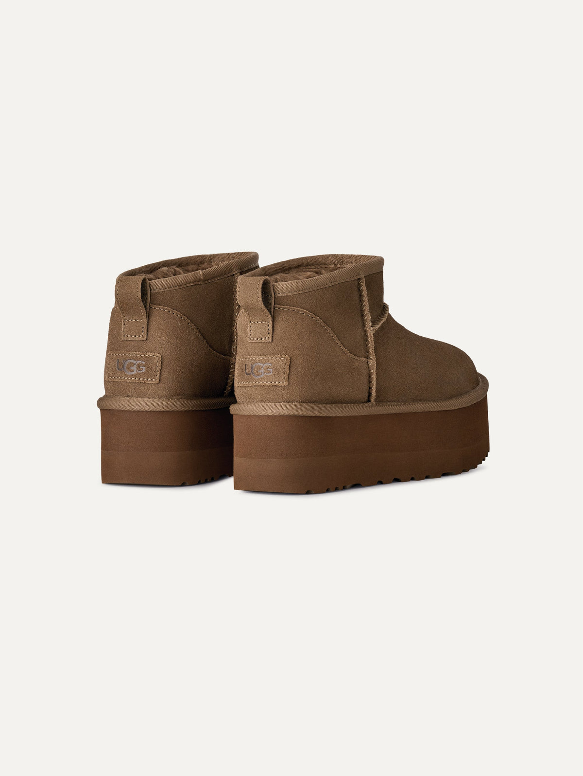 2026 New Arrival Stivaletti con Plateau Ultra Mini Platform Bronzo