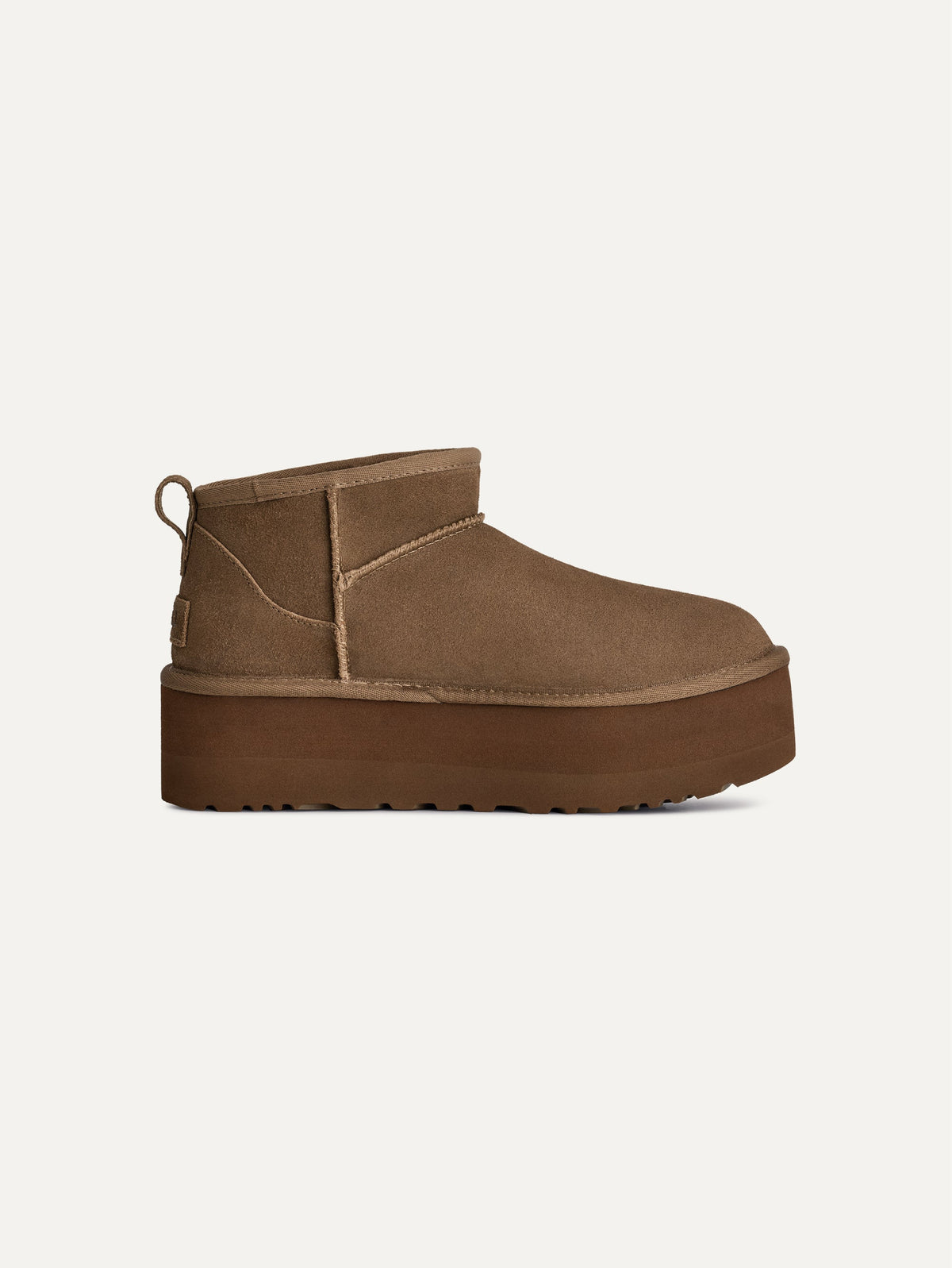 2026 New Arrival Stivaletti con Plateau Ultra Mini Platform Bronzo