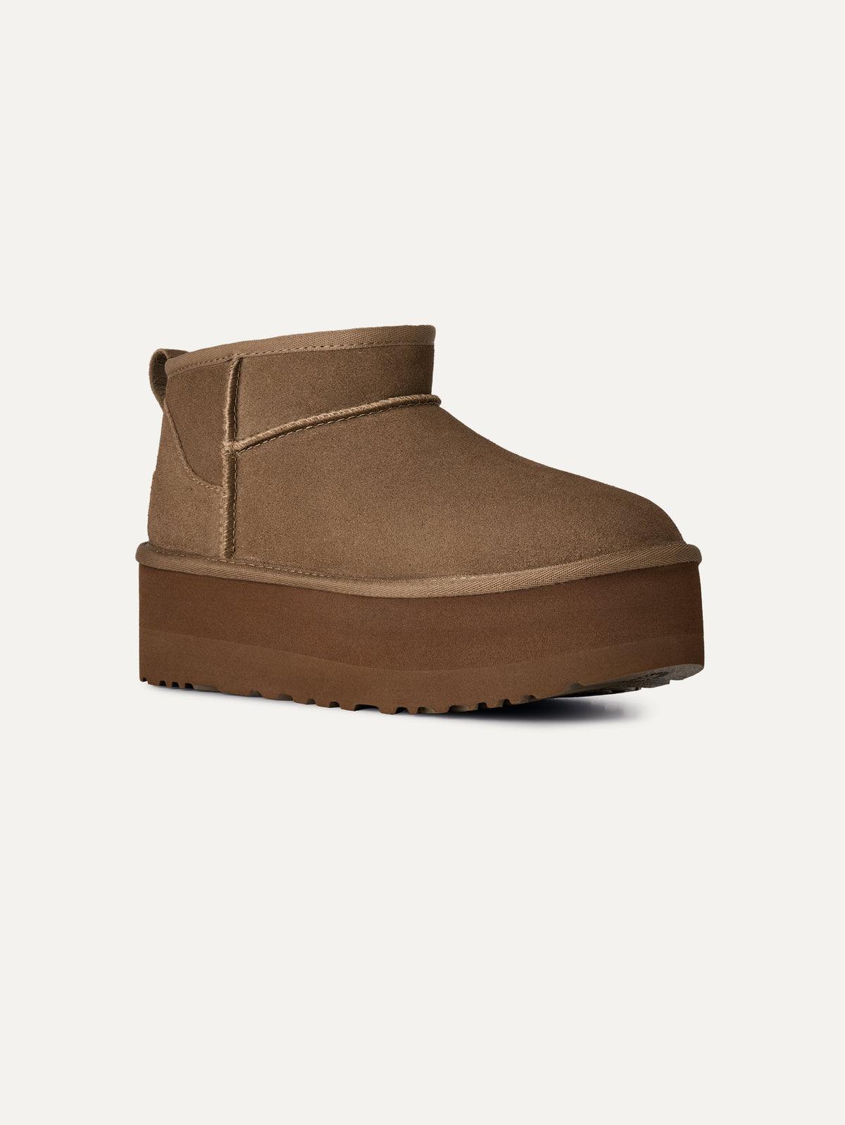 2026 New Arrival Stivaletti con Plateau Ultra Mini Platform Bronzo