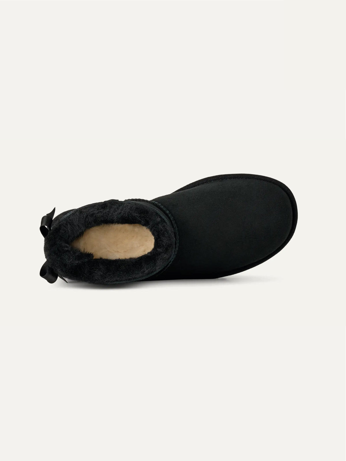 2026 New Arrival Stivali Ultra Mini con Fiocco Bailey Bow Nero