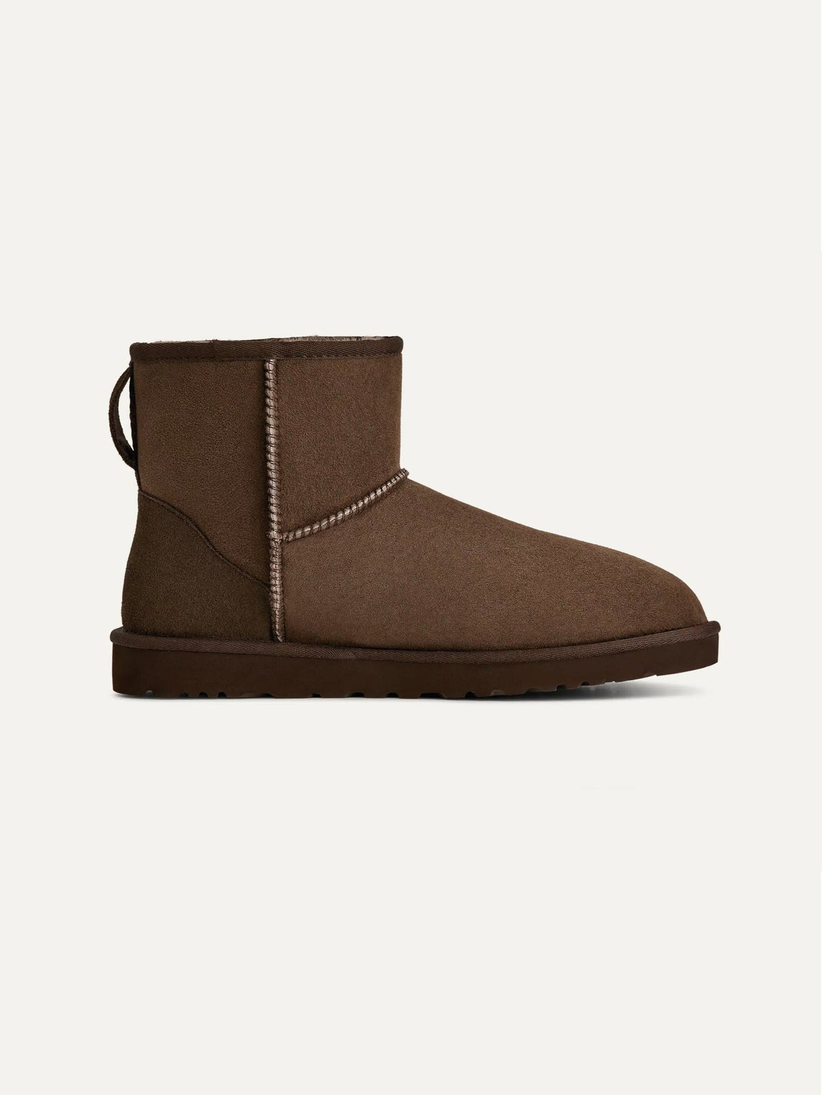 2026 New Arrival Stivaletti in Montone Classic Mini Cacao