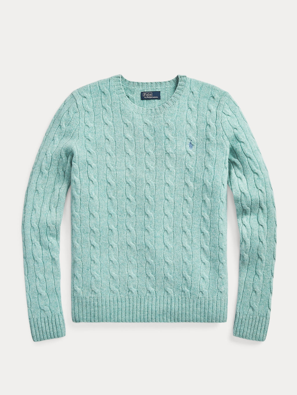 2026 New Arrival Maglia a Trecce in Misto Cashmere Verde