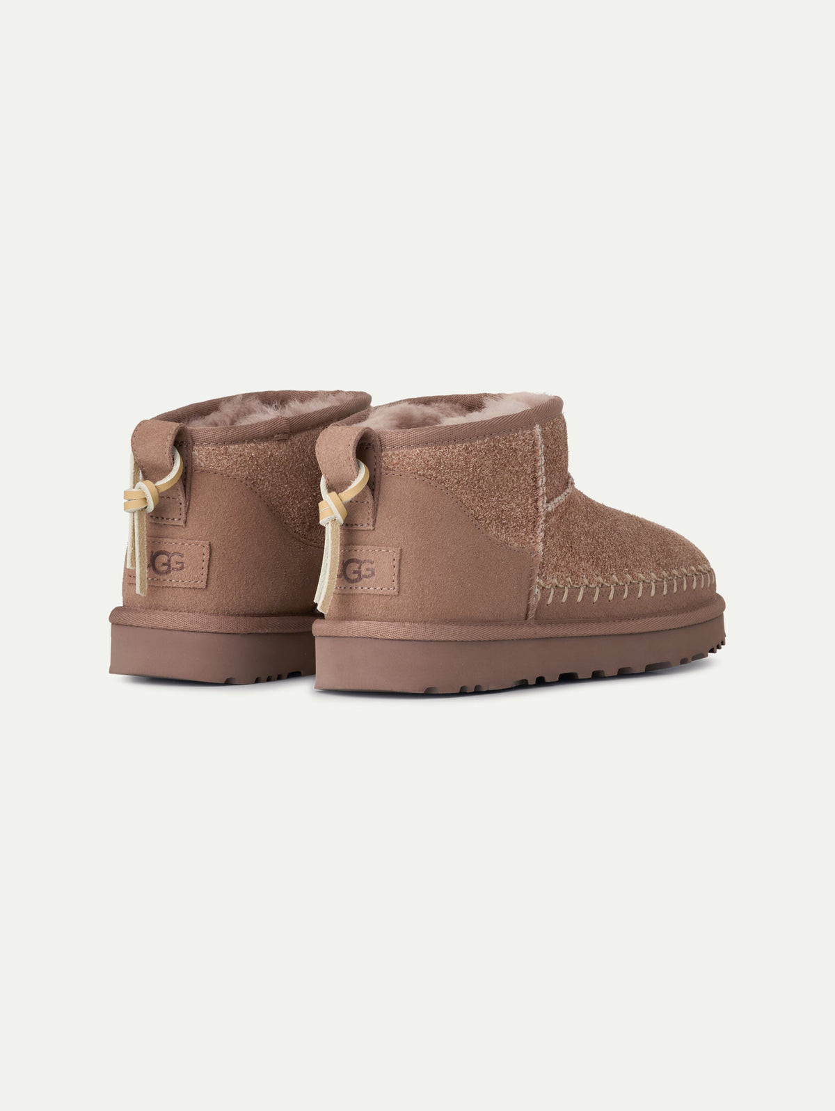 2026 New Arrival Stivaletti con Laccio Ultra Mini Biarritz Marrone
