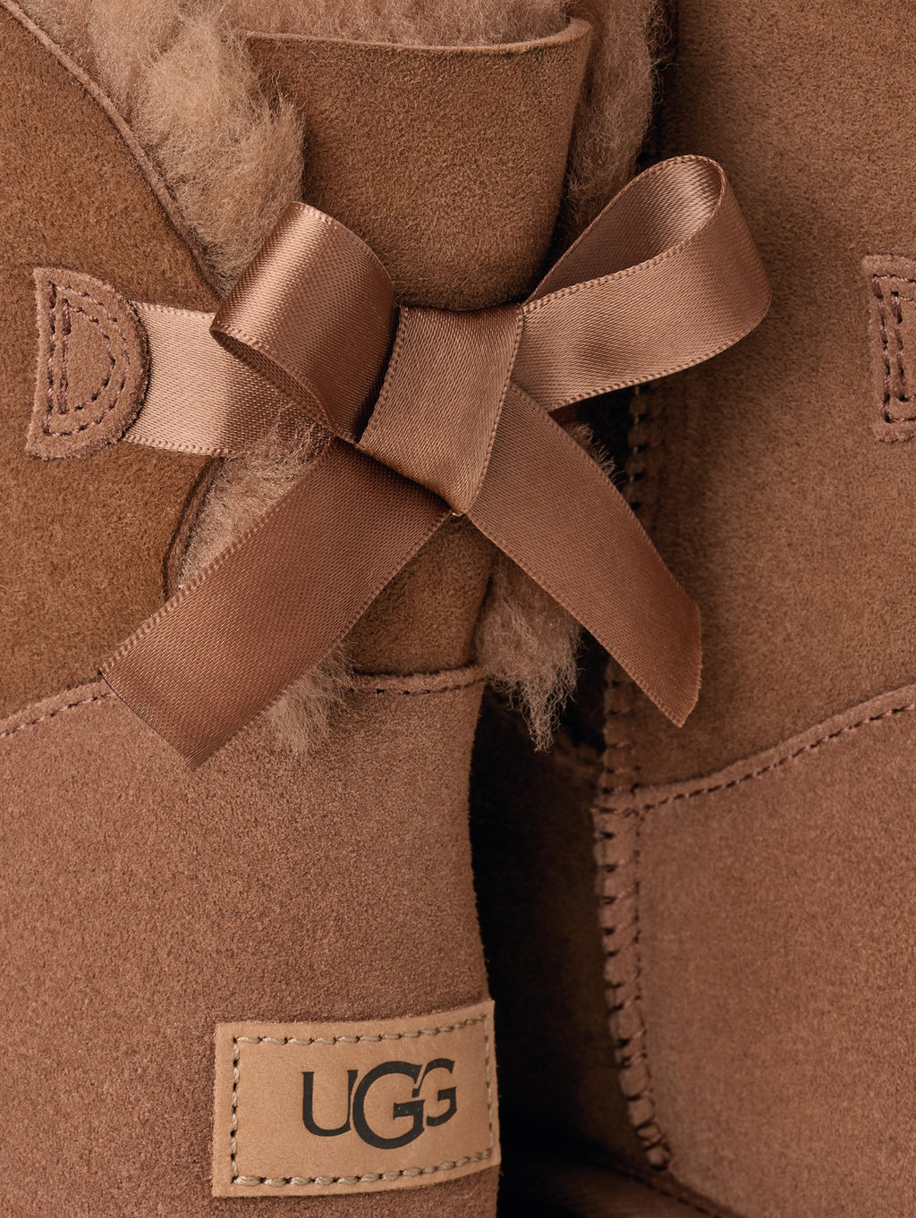 2026 New Arrival Stivali Mini Bailey Bow con Fiocco Marrone