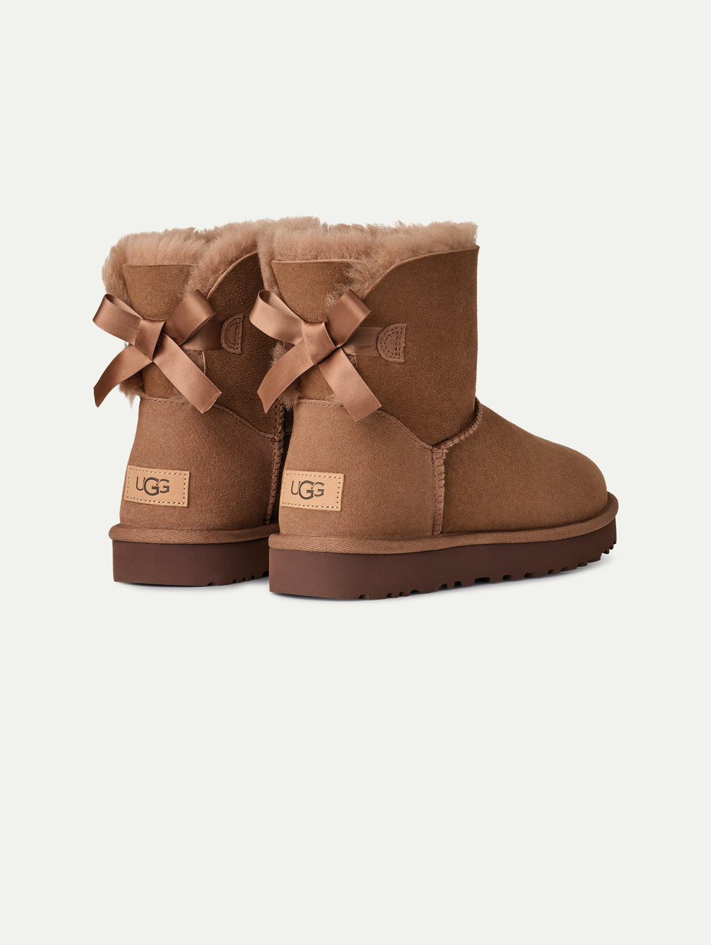 2026 New Arrival Stivali Mini Bailey Bow con Fiocco Marrone