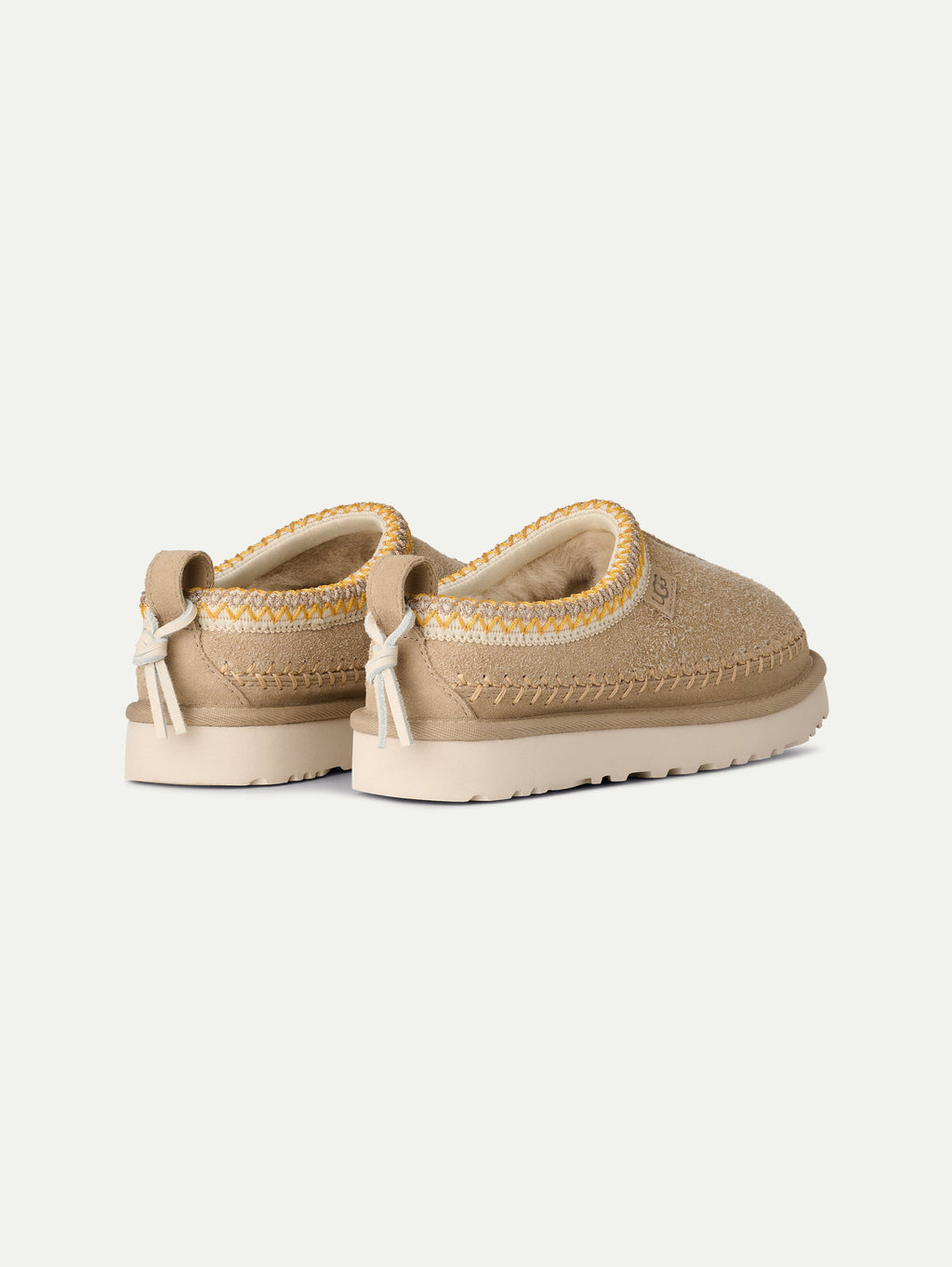2026 New Arrival Ciabatte in Camoscio Tasman Biarritz Mostarda