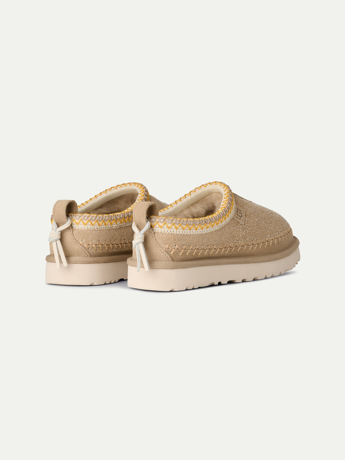 2026 New Arrival Ciabatte in Camoscio Tasman Biarritz Mostarda