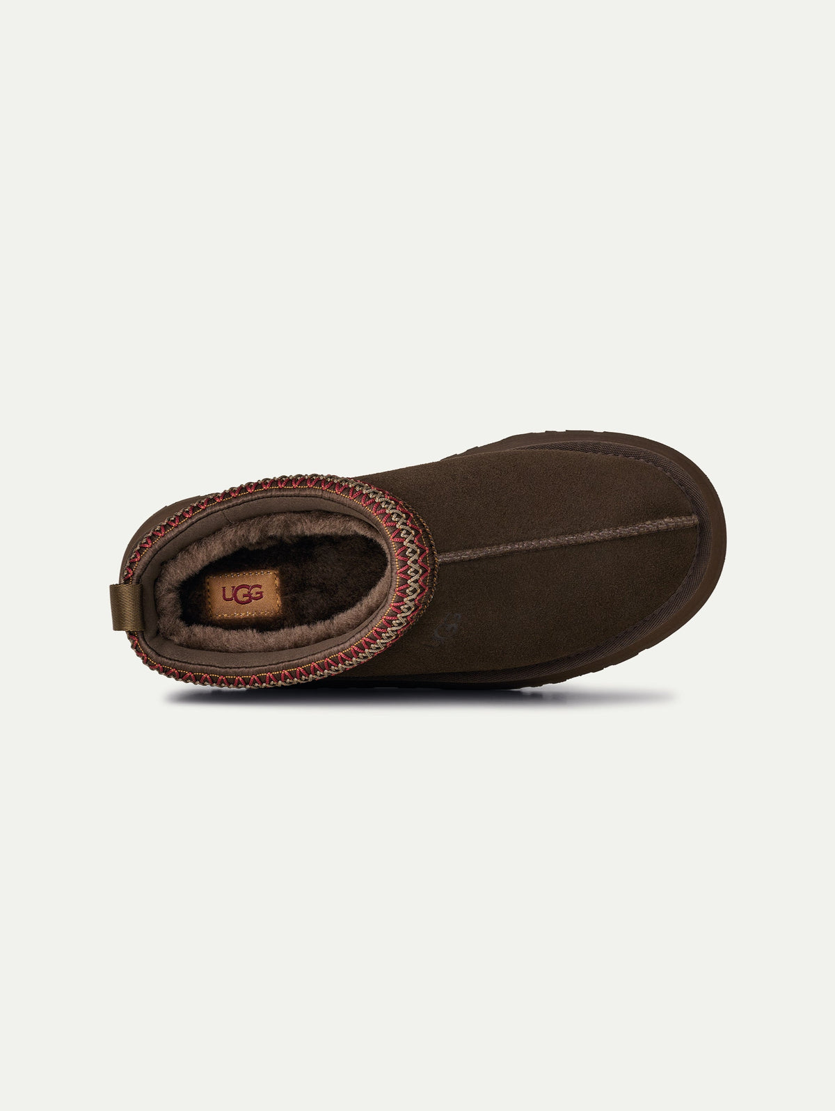 2026 New Arrival Ciabatte con Plateau Tazz II Dusted Cocoa