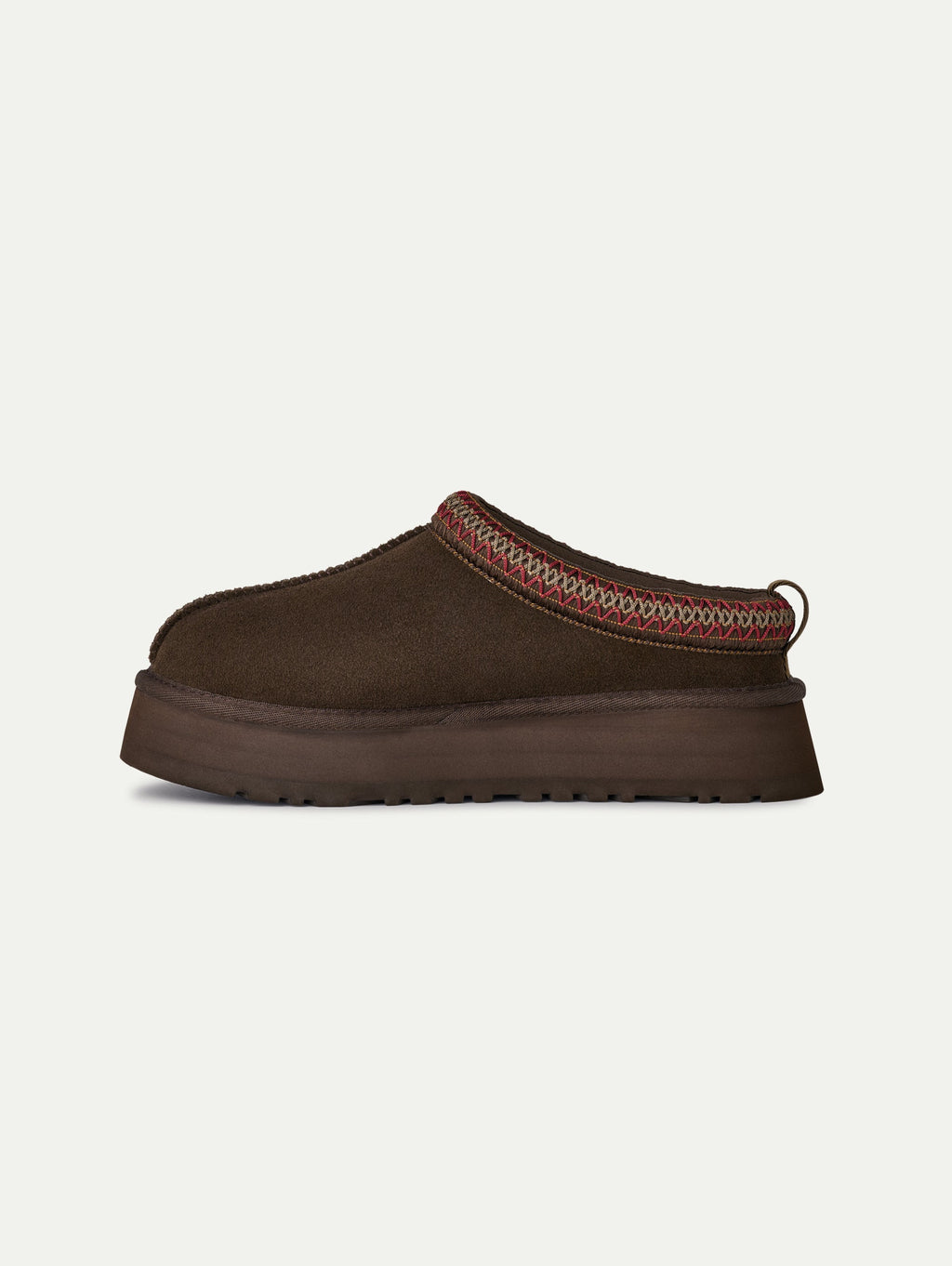 2026 New Arrival Ciabatte con Plateau Tazz II Dusted Cocoa