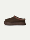 2026 New Arrival Ciabatte con Plateau Tazz II Dusted Cocoa