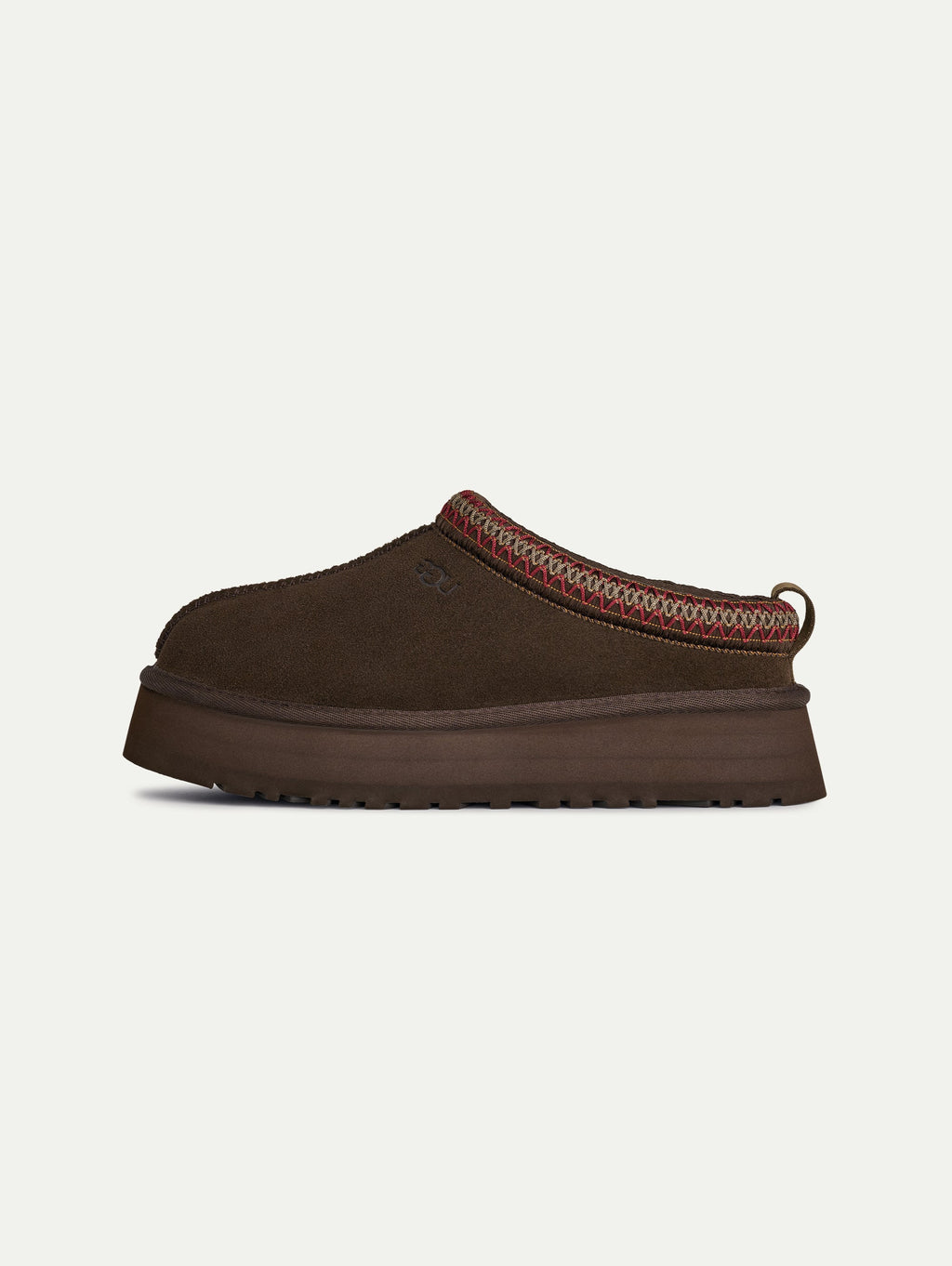 2026 New Arrival Ciabatte con Plateau Tazz II Dusted Cocoa