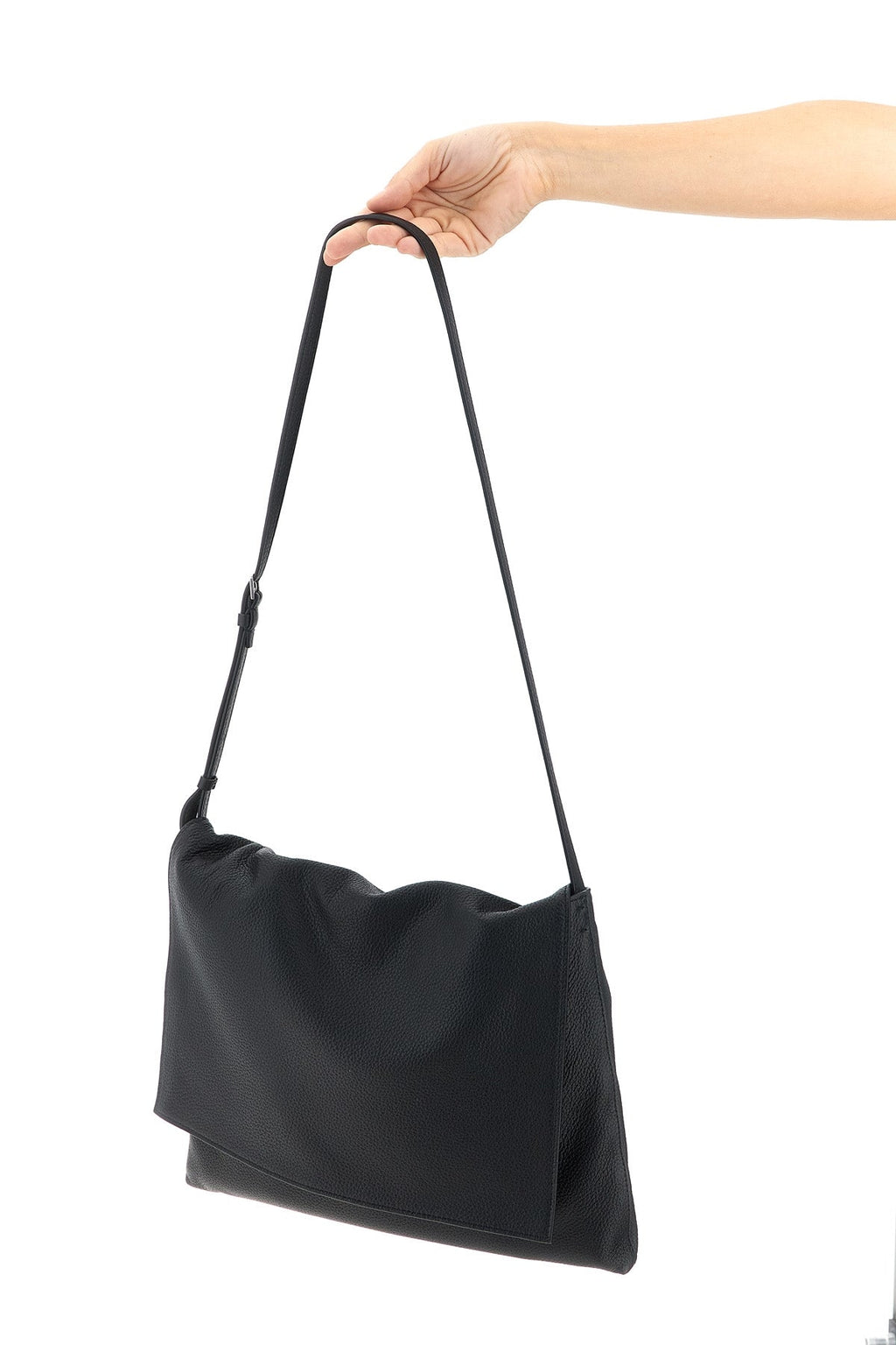 2026 New Arrival nan hammered deer leather crossbody bag