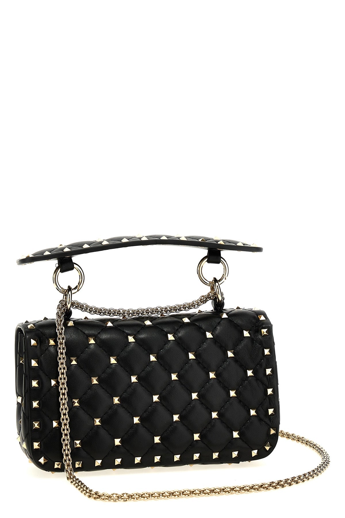 2026 New Arrival small rockstud spike nappa leather handbag