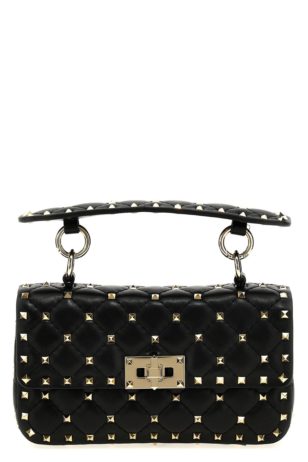2026 New Arrival small rockstud spike nappa leather handbag