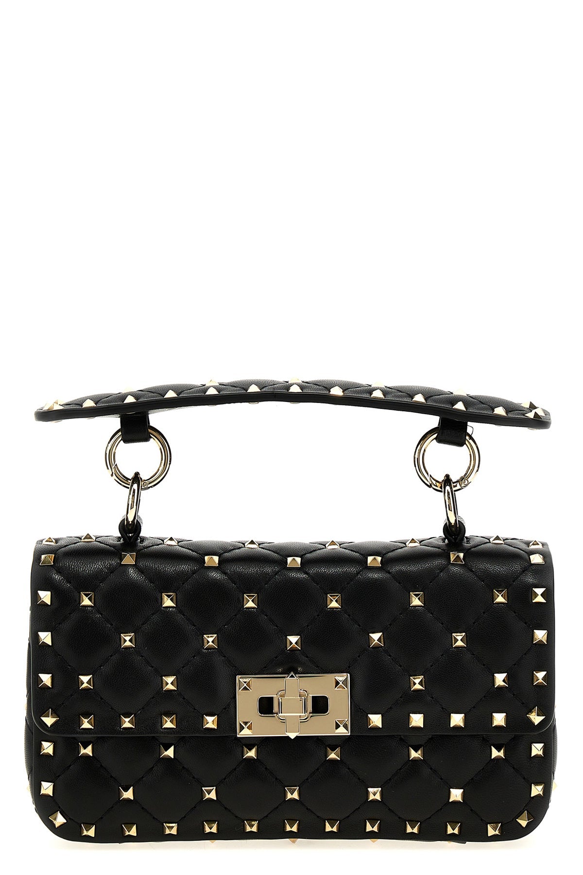 2026 New Arrival small rockstud spike nappa leather handbag